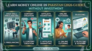 Earn Money Online in Pakistan Without Investment