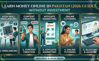 Earn Money Online in Pakistan Without Investment