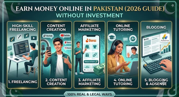 Earn Money Online in Pakistan Without Investment